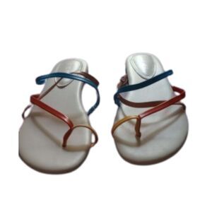 Nine West Women's Size 8.5 Strappy Slip On Sandals